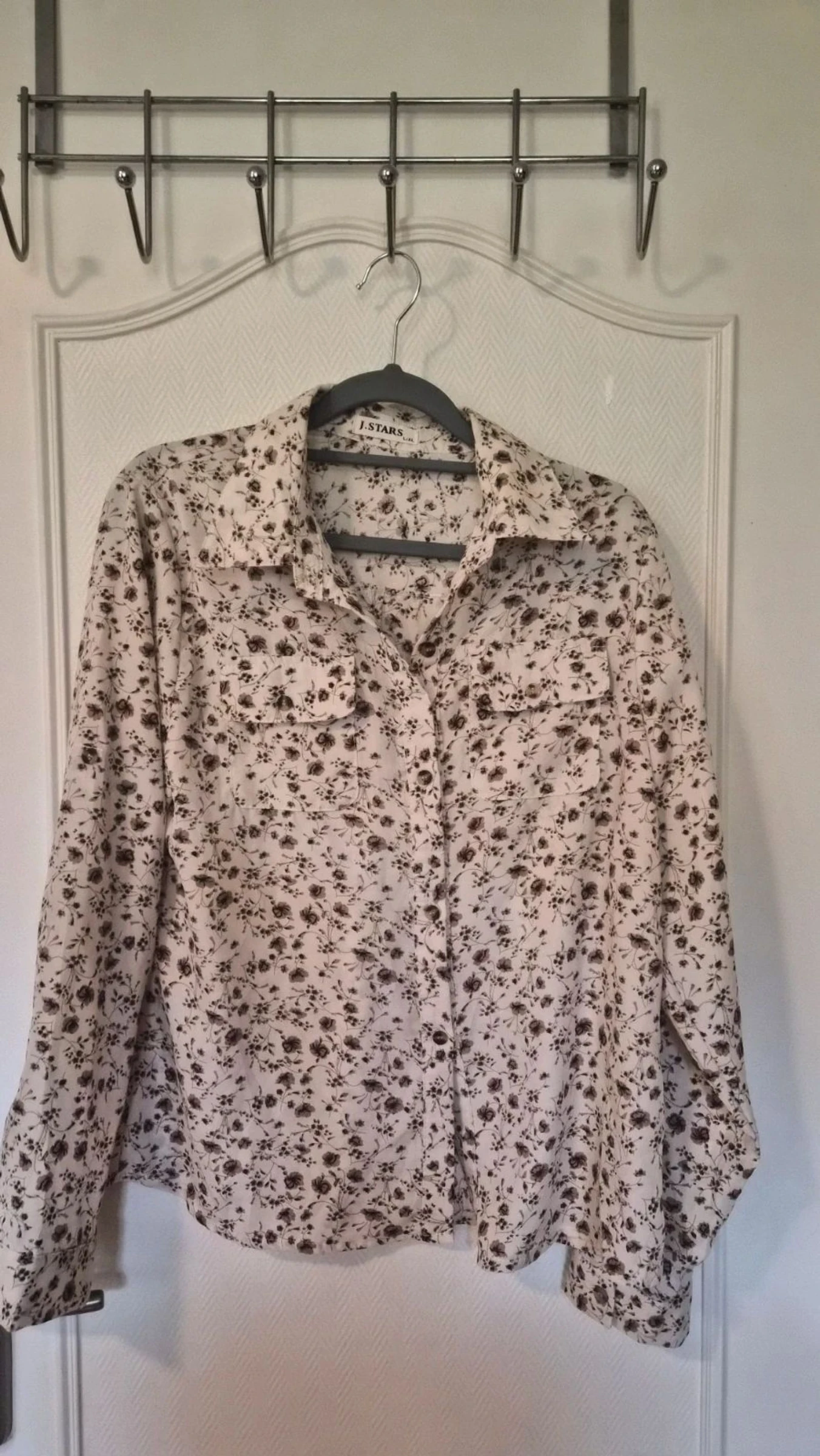 Chemise fleuri fluide femme L/XL